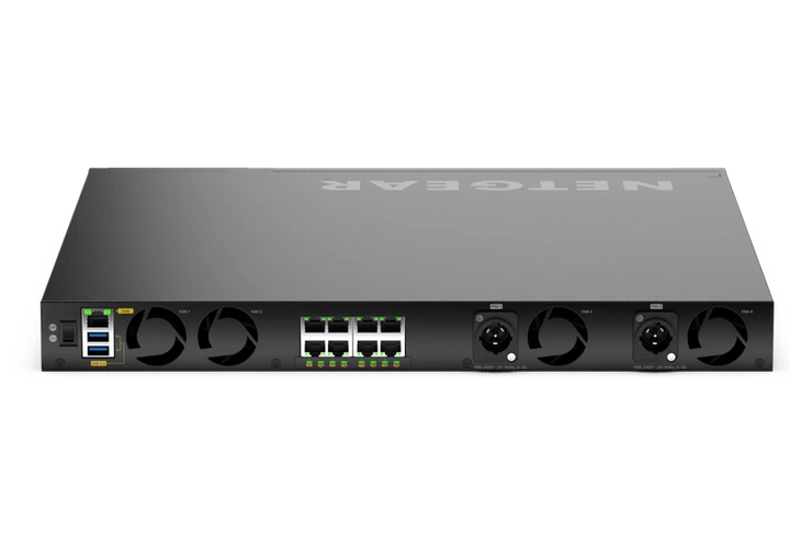 NETGEAR APM414 interface card installed in M4350 - rear