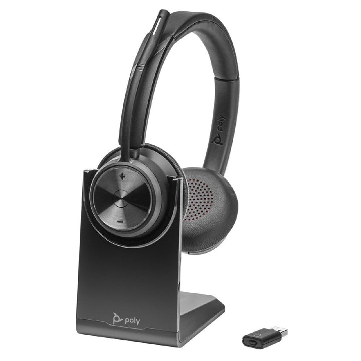 HP Poly Savi 7320 UC Stereo Wireless DECT Headset
