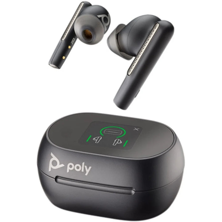 Poly Voyager Free 60+ MS Teams USB-A Wireless Earbuds Black