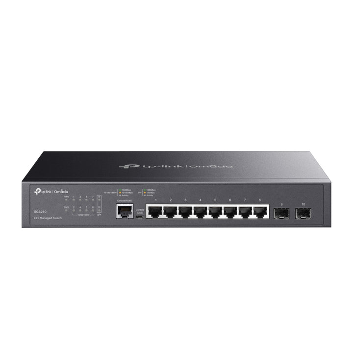 TP-Link Omada 8-Port Gigabit L2+ Managed Switch with 2 SFP Slots (SG3210)