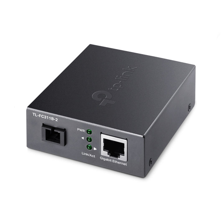 TP-Link Omada Gigabit WDM Media Converter 2 km, 1310 nm TX / 1550 nm RX (TL-FC311B-2)