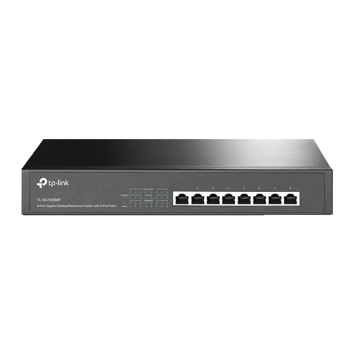 TP-Link Omada TL-SG1008MP 8-Port Gigabit Switch with 8-Port PoE+