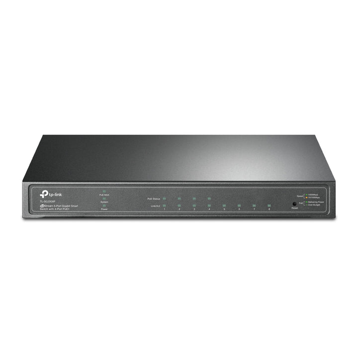 TP-Link Omada JetStream 8-Port Gigabit Smart Switch with 4-Port PoE+ (TL-SG2008P)