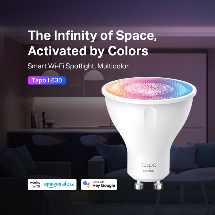 TP-Link Tapo L630 Smart Wi-Fi Spotlight, Multicolor (2-pack) — product view 1