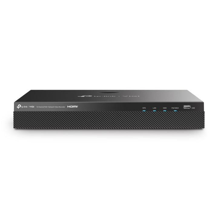 TP-Link VIGI NVR2016H-16MP 16 Channel PoE+ Network Video Recorder — product view 1