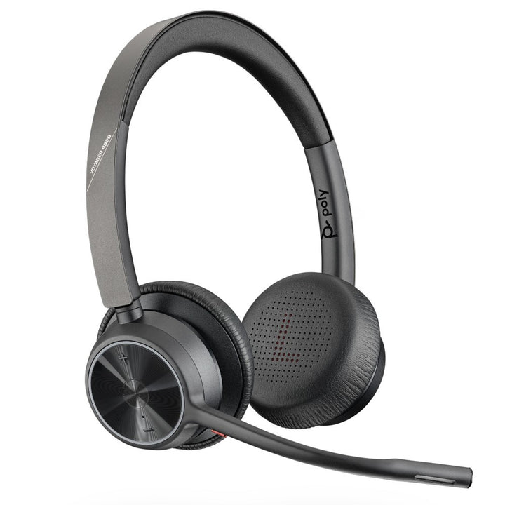 HP Poly Voyager 4320 MS Stereo Wireless BT Headset USB-A