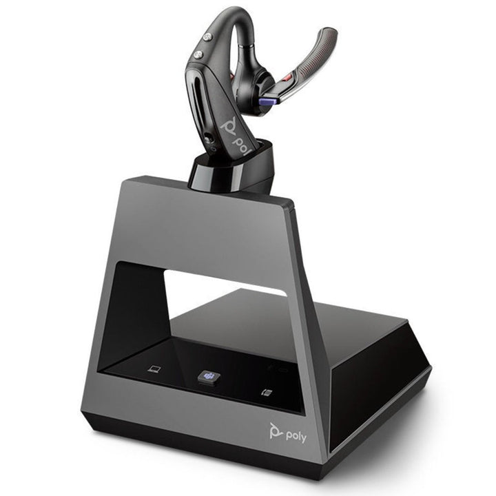 Poly Voyager 5200 MS Teams Wireless BT Headset 2-Way USB-A
