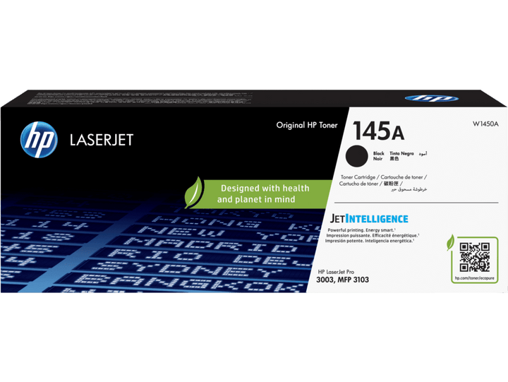 HP 145A Black Original LaserJet Toner Cartridge (W1450A) - image 1