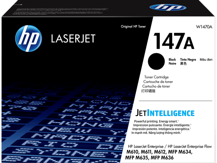 HP 147A Black Original LaserJet Toner Cartridge (W1470A) - image 1