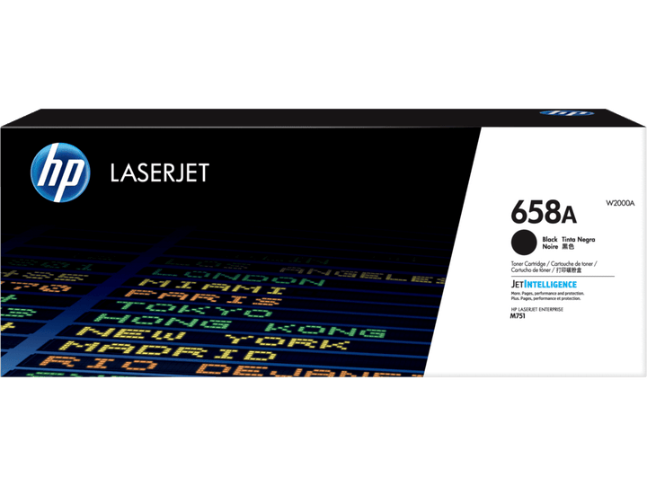 HP 658A Black Original LaserJet Toner Cartridge (W2000A) - image 1
