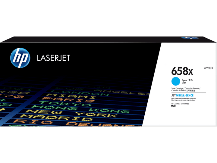 HP 658X High Yield Cyan Original LaserJet Toner Cartridge (W2001X) - image 1