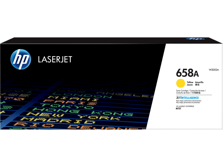 HP 658A Yellow Original LaserJet Toner Cartridge (W2002A) - image 1
