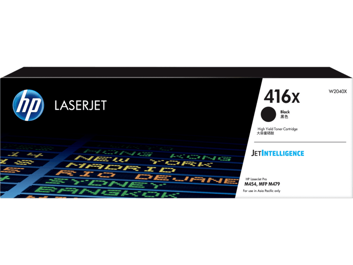 HP 416X High Yield Black Original LaserJet Toner Cartridge (W2040X) - image 1