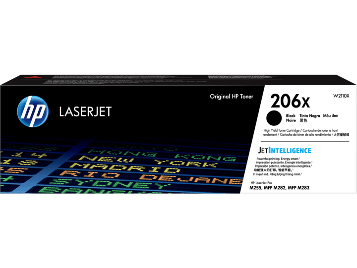 HP 206X High Yield Black Original LaserJet Toner Cartridge (W2110X) - image 1