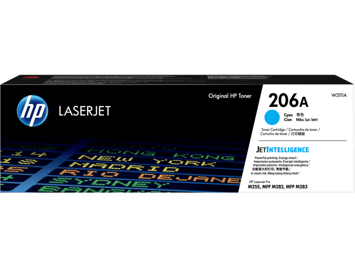 HP 206A Cyan Original LaserJet Toner Cartridge (W2111A) - image 1