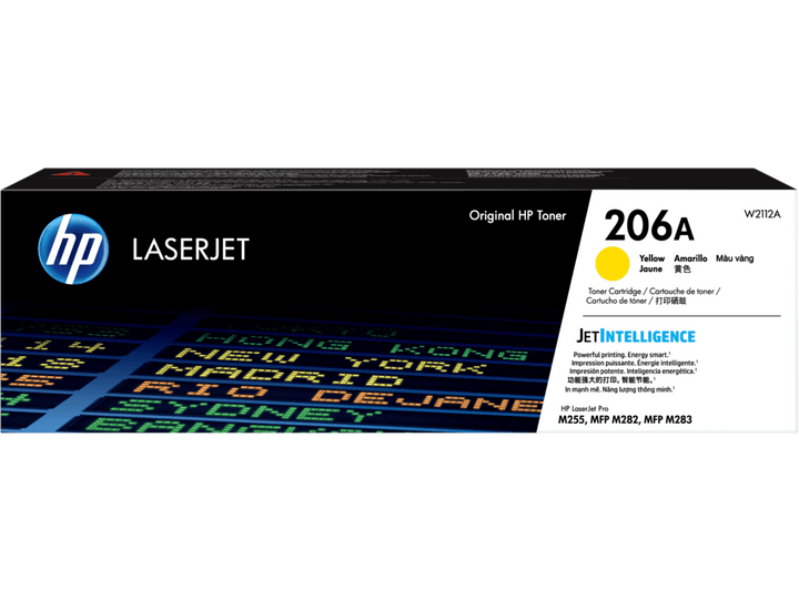 HP 206A Yellow Original LaserJet Toner Cartridge (W2112A) - image 1