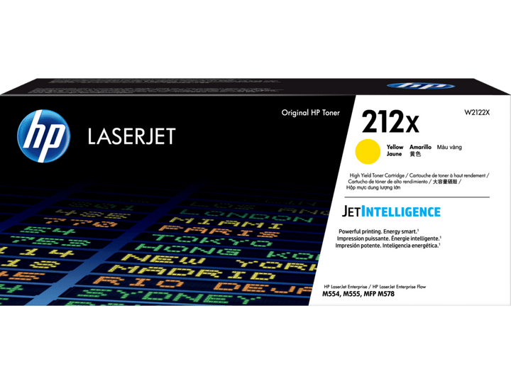 HP 212X High Yield Yellow Original LaserJet Toner Cartridge (W2122X) - image 1