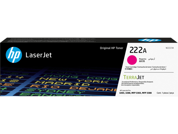 HP 222A Magenta Original LaserJet Toner Cartridge (W2223A) - image 1