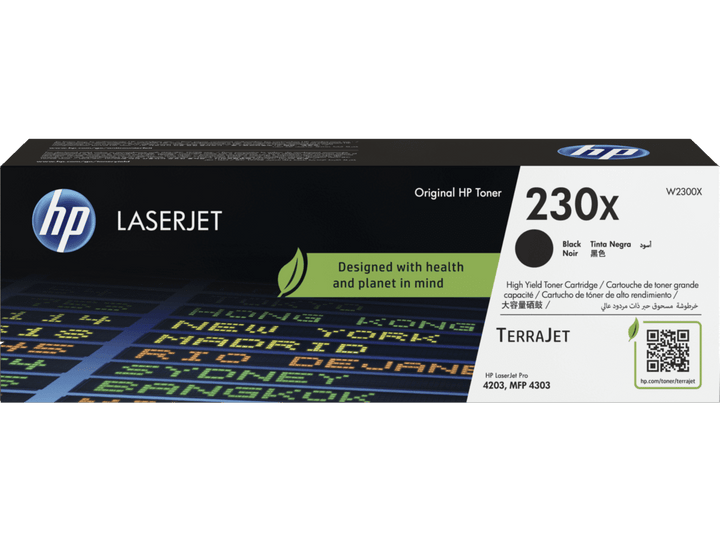 HP 230X Black Original LaserJet Toner Cartridge (W2300X) - image 1