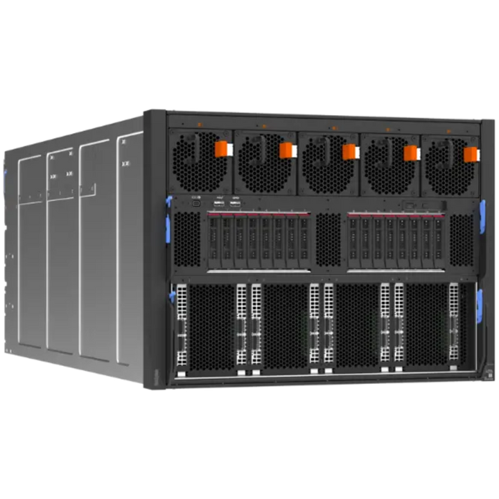 Lenovo ThinkSystem SR680a V3 8U GPU server - front-angled right view