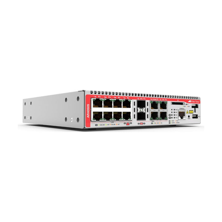 Allied Telesis AR4050S UTM next generation firewall with 2 GE WAN and 8 Gigabit LAN ports