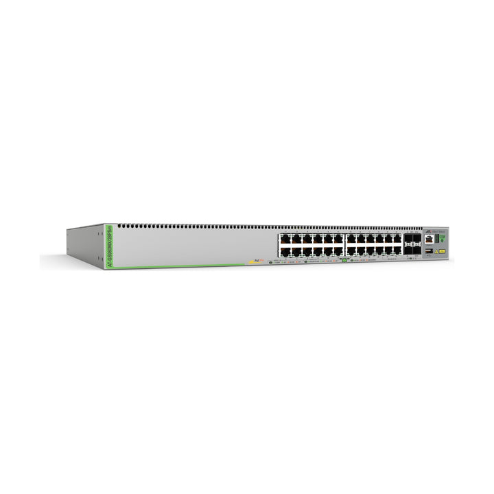 Allied Telesis GS980MX/28PSm Multi-Gigabit PoE+ stackable Layer 3 Lite switch
