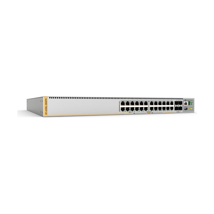 Allied Telesis x530L-28GPX 24-port PoE+ stackable Layer 3 switch