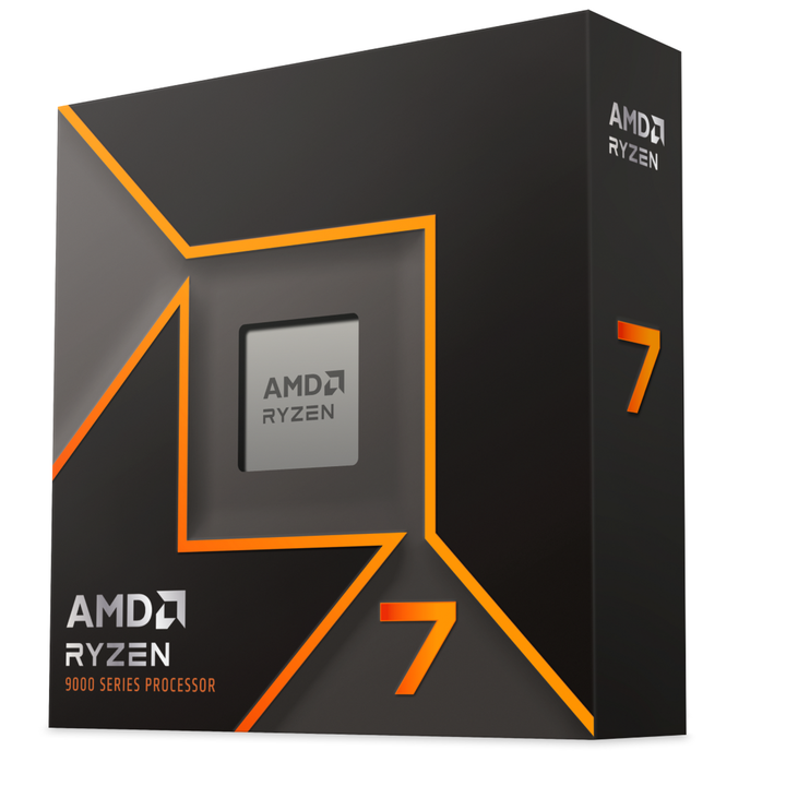 AMD Ryzen 7 9000 Series processor retail box