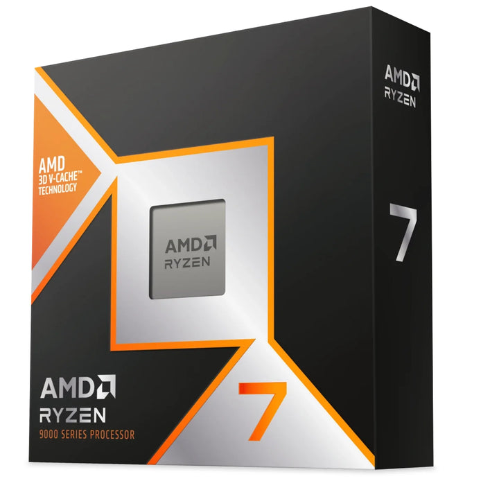 AMD Ryzen 7 9800X3D processor retail box