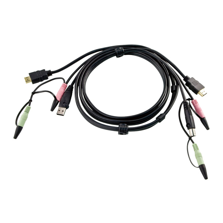 ATEN 2L-7D02UH 1.8 m USB HDMI KVM cable with audio