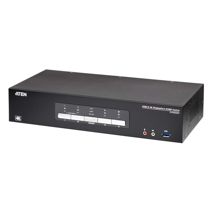 ATEN CS1924ATC 4-port 4K DisplayPort KVMP switch for ATC