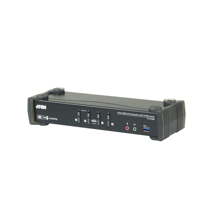ATEN CS1924M 4-port 4K DisplayPort MST KVMP switch