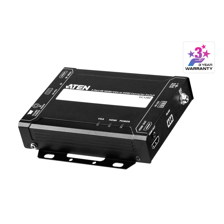 ATEN VC1280 2-port 4K HDMI/VGA to HDMI converter switch