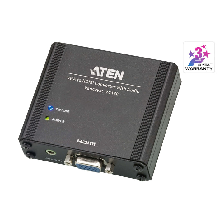 ATEN VC180 VGA/audio to HDMI converter