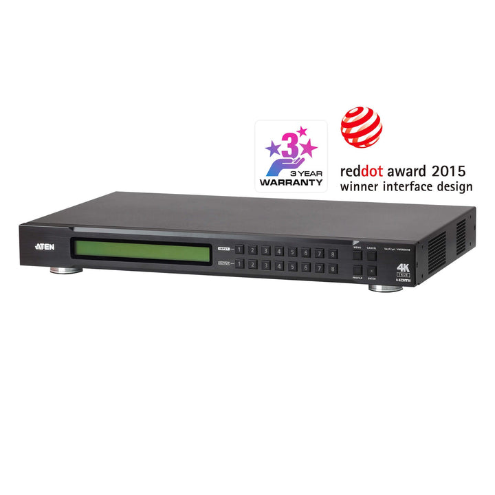 ATEN VM0808HB 8x8 True 4K HDMI matrix switch