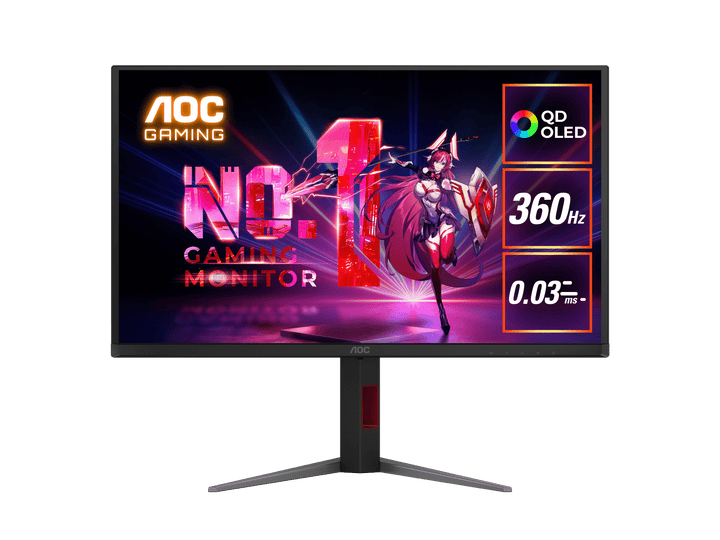AOC Q27G4SD 26.5" QHD QD-OLED 360Hz Gaming Monitor with DisplayHDR True Black 400 - image 1