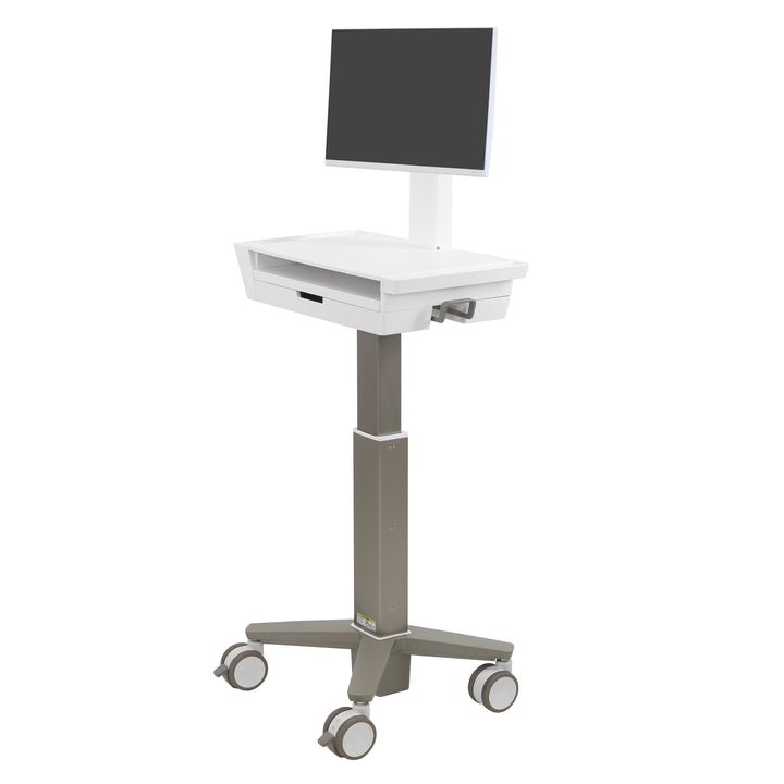 Ergotron CareFit™ Slim 2.0 LCD Cart 1 Drawer (1x1) Medical Cart (C50-3510-0)