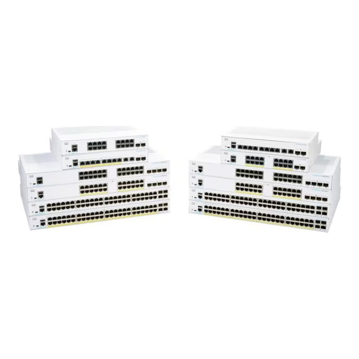 Cisco Business CBS350-24P-4G 24-Port PoE+ 195W Managed Switch — Cisco Business 350 Series family