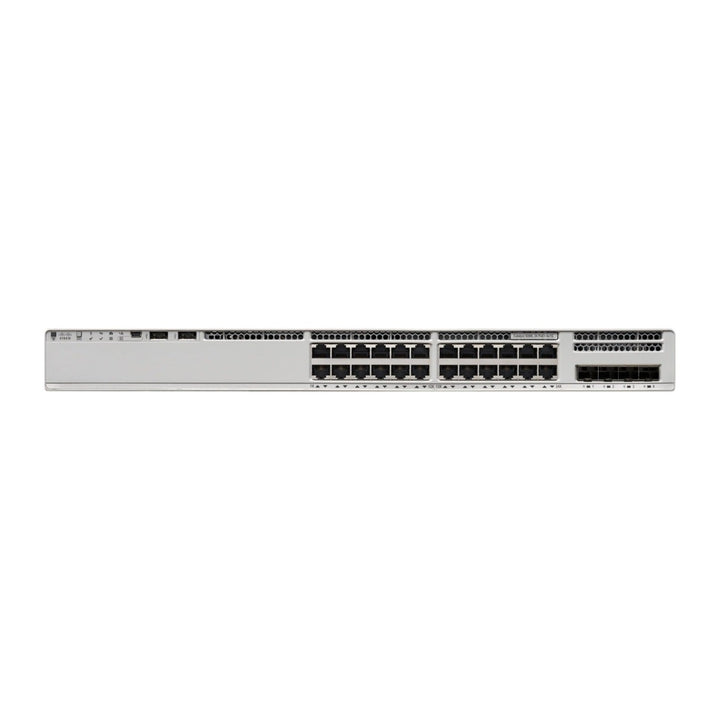 Cisco Catalyst 9200L 24-Port Gigabit PoE+ 370W, 4x 1G SFP Managed Switch, Network Advantage