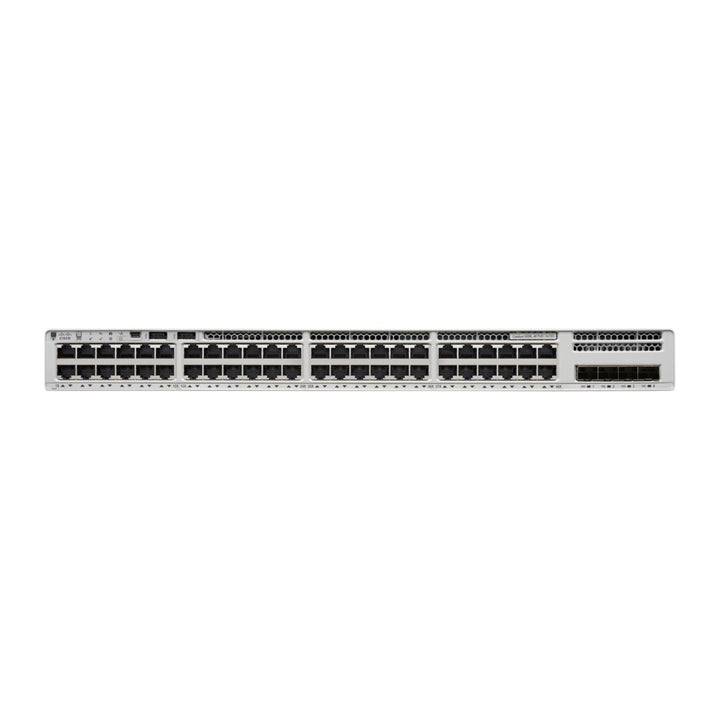 Cisco Catalyst 9200L 48-Port Gigabit PoE+ 740W, 4x 10G SFP+ Managed Switch, Network Essentials