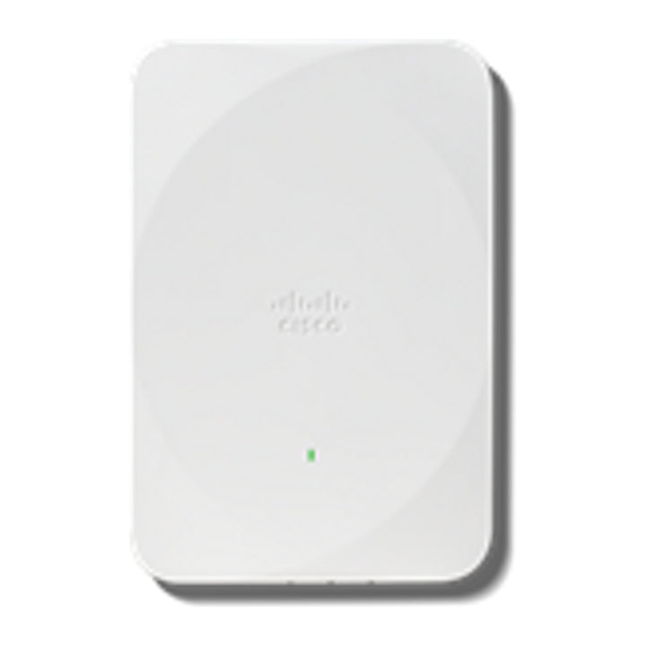 Cisco Wireless CW9172H Wi-Fi 7 Tri-Band Wall Plate Access Point, 2.5GbE Uplink, 3x GbE LAN