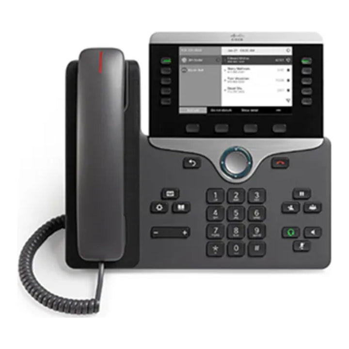 Cisco IP Phone 8811 Greyscale Business Desk Phone, Gigabit — charcoal
