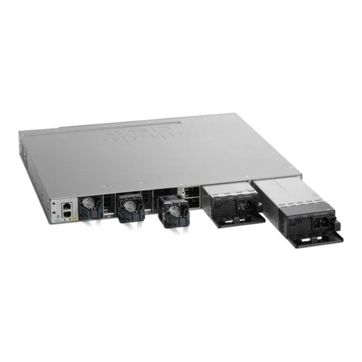 Cisco 350W AC 80+ Platinum Config 1 Power Supply Spare — installed in Catalyst 9300 rear