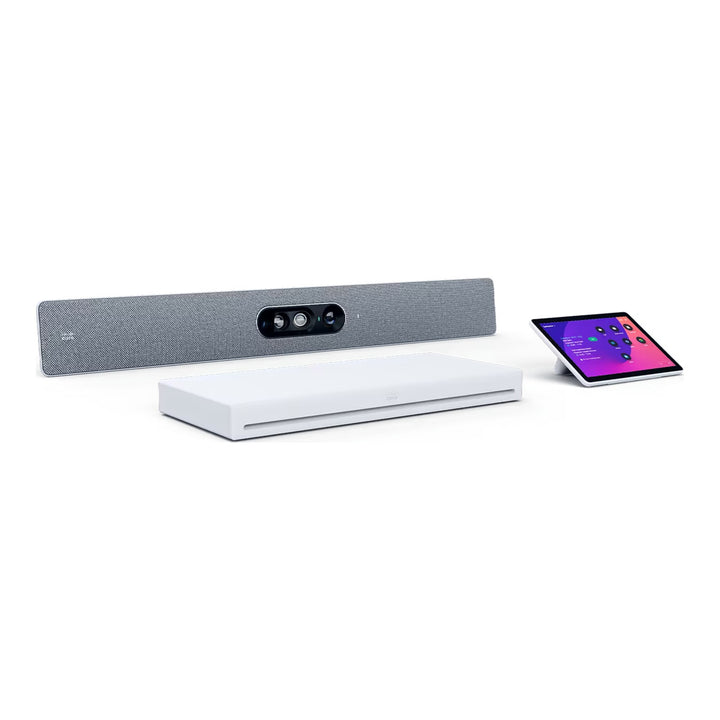 Cisco Room Kit EQ with Quad Camera and Room Navigator, First Light — bundle with Codec EQ, Quad Camera and Room Navigator