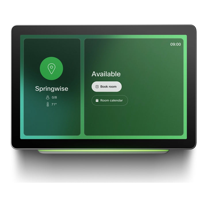 Cisco Room Navigator 10.1" Wall Mount Touch Controller — front view