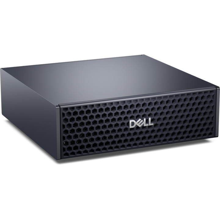 Dell Pro Max with GB10 NVIDIA DGX Spark AI desktop - front angle