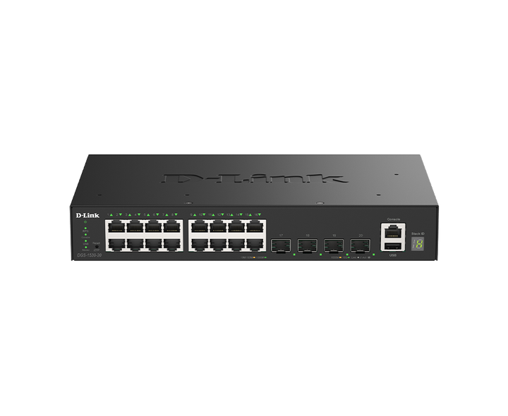 D-Link DGS-1530-20 front