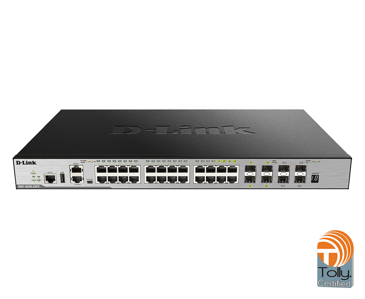 D-Link DGS-3630-28TC front