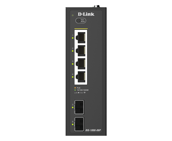 D-Link DIS-100G-06P front