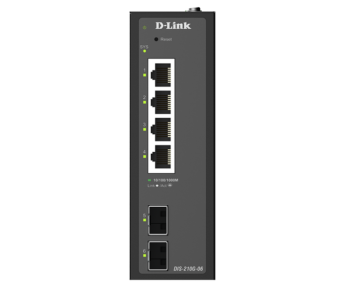 D-Link DIS-210G-06 front